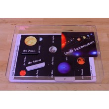 Schiebe- und Aufdeckspieleinlagen - Unser Sonnensystem