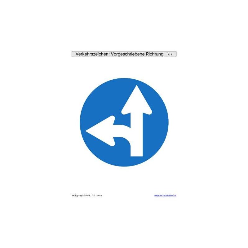 Schiebe- und Aufdeckspieleinlagen - Verkehrszeichen
