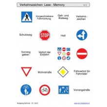 Posuvné a odkrývajúce vložky do hry - dopravné značky