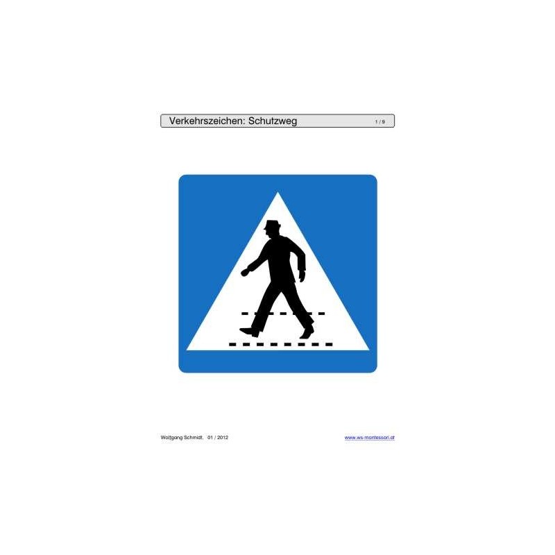 Schiebe- und Aufdeckspieleinlagen - Verkehrszeichen