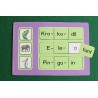 New syllable reading, sound reading material