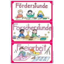 Timetable cards