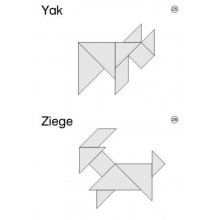 Zvieratá - Tangram