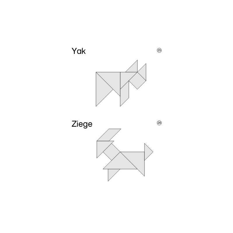 Zvieratá - Tangram