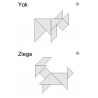 Zvieratá - Tangram