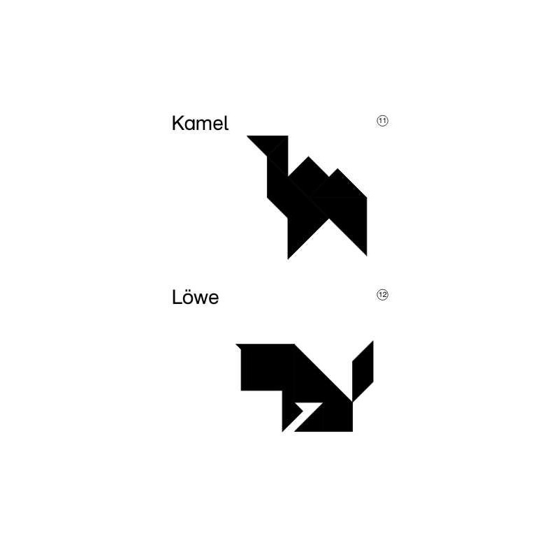 Zvieratá - Tangram