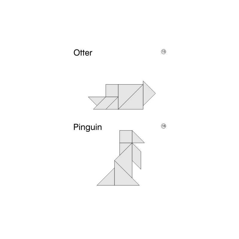 Zvieratá - Tangram