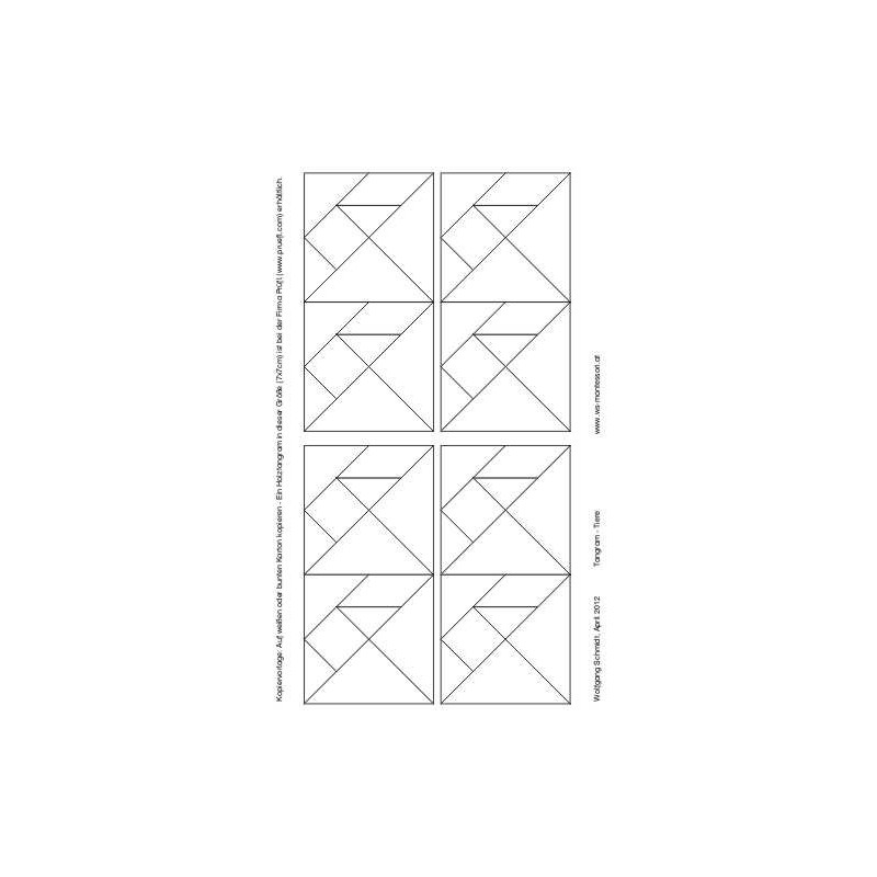 Zvieratá - Tangram