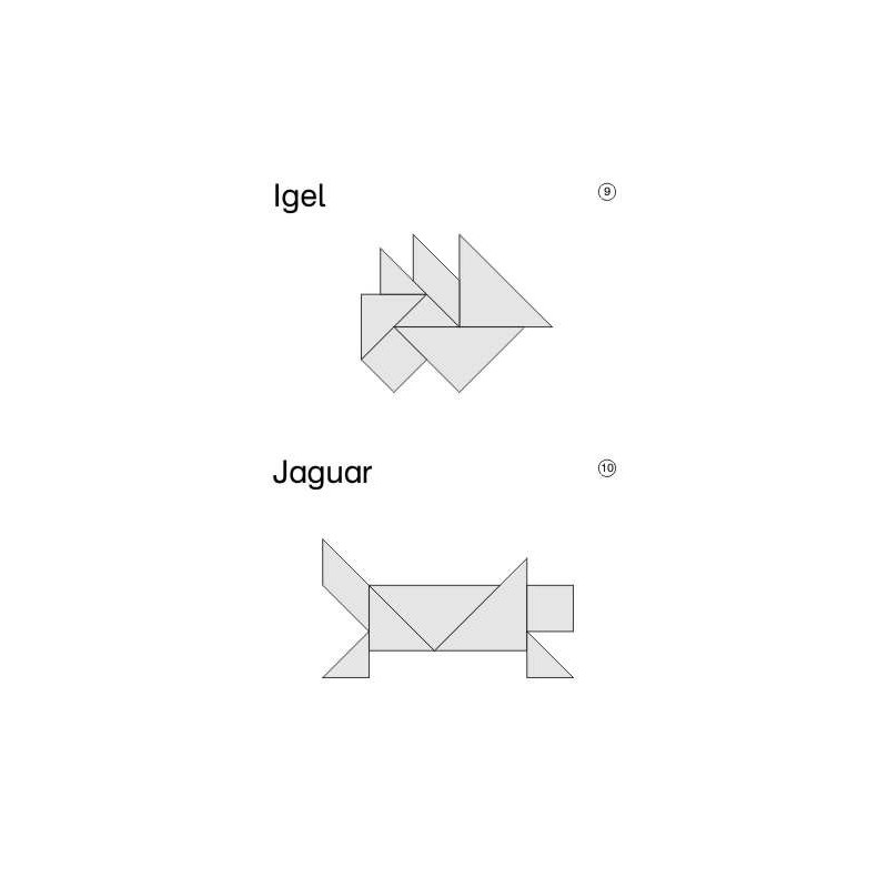 Zvieratá - Tangram