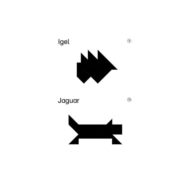Zvieratá - Tangram