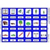 Comparative adjectives blue (This item is available in english)