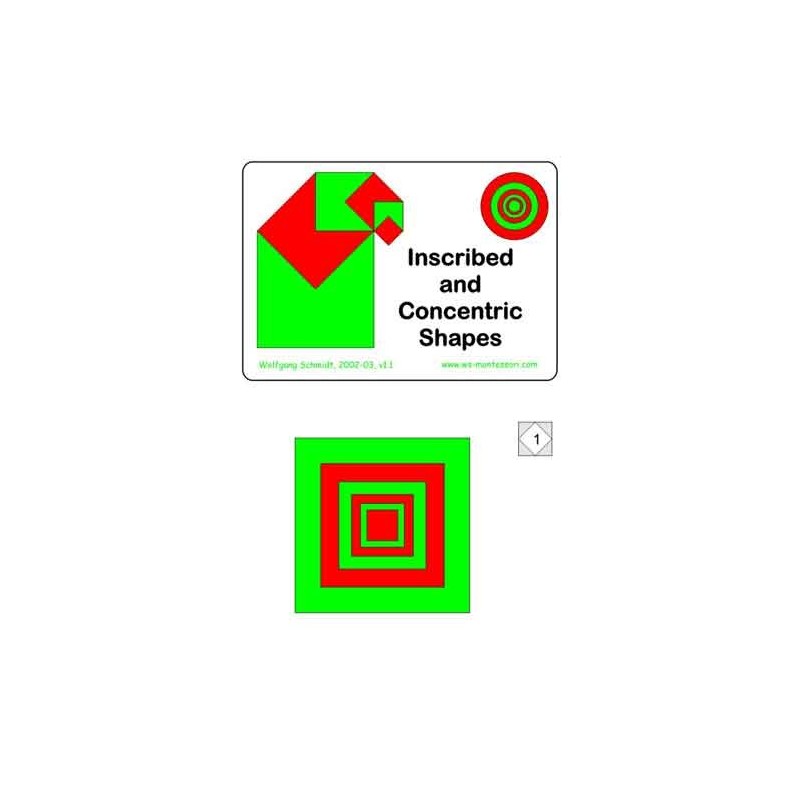 Inscribed & Concentric Shapes (Dieser Artikel ist auch in deutsch erhältlich)